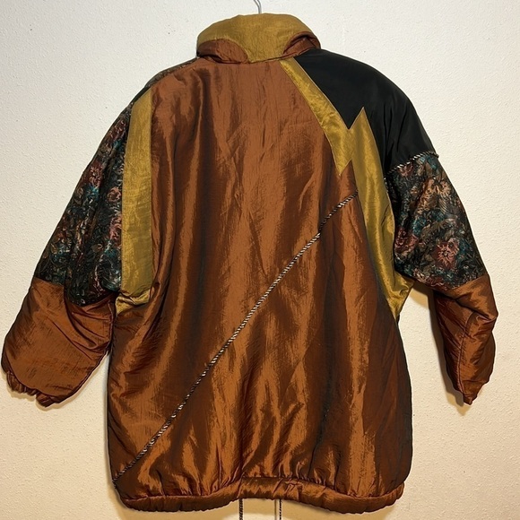KOMITOR Womens Winter Snow Metallic, Artsy, Jacket Size 20W - Picture 7 of 17